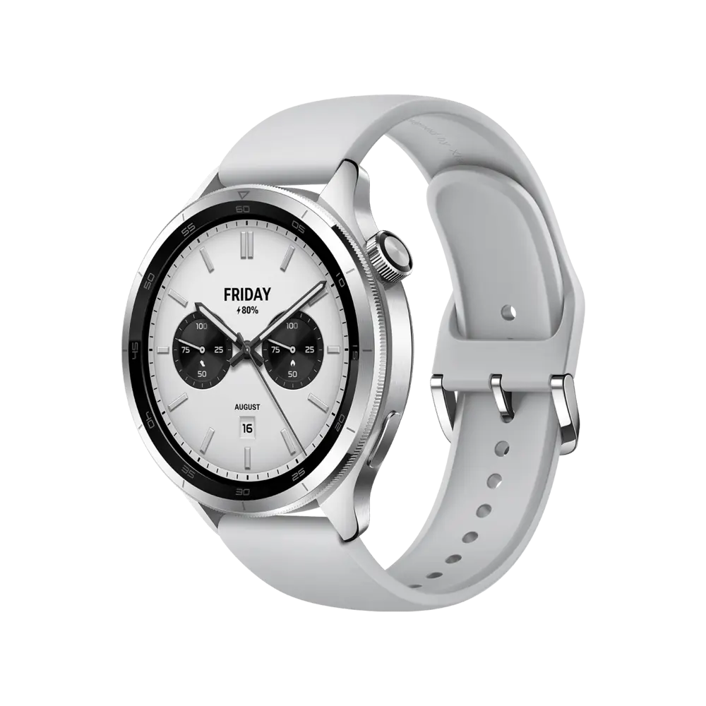 Xiaomi Watch S3 – Smart watch – Marco metálico bisel de acero inoxidable y correa de fluoroelastómero Pantalla AMOLED – Diseño circular de 1.43- 150+ modos