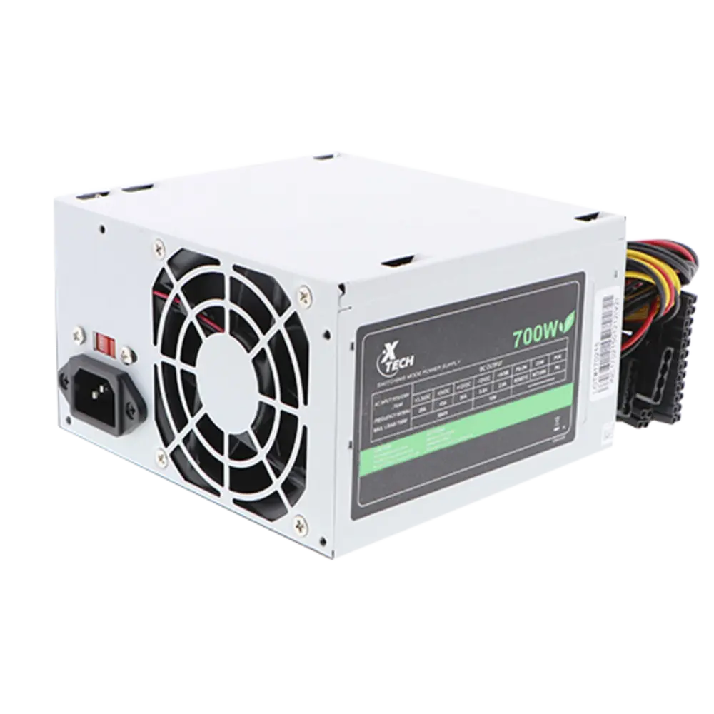 Xtech P4 – Fuente de alimentación (interna) – CA 110 V – 700 vatios – Estados Unidos