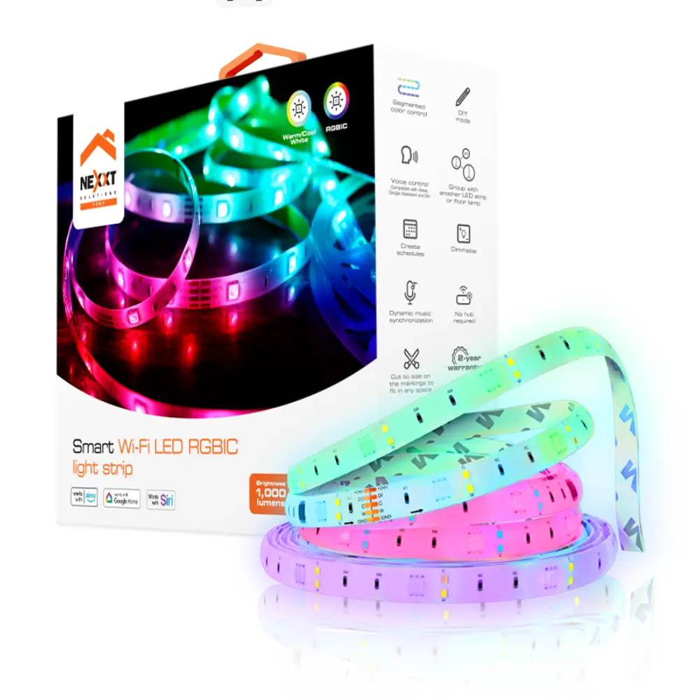 Cinta LED inteligente Wi-Fi de 5m