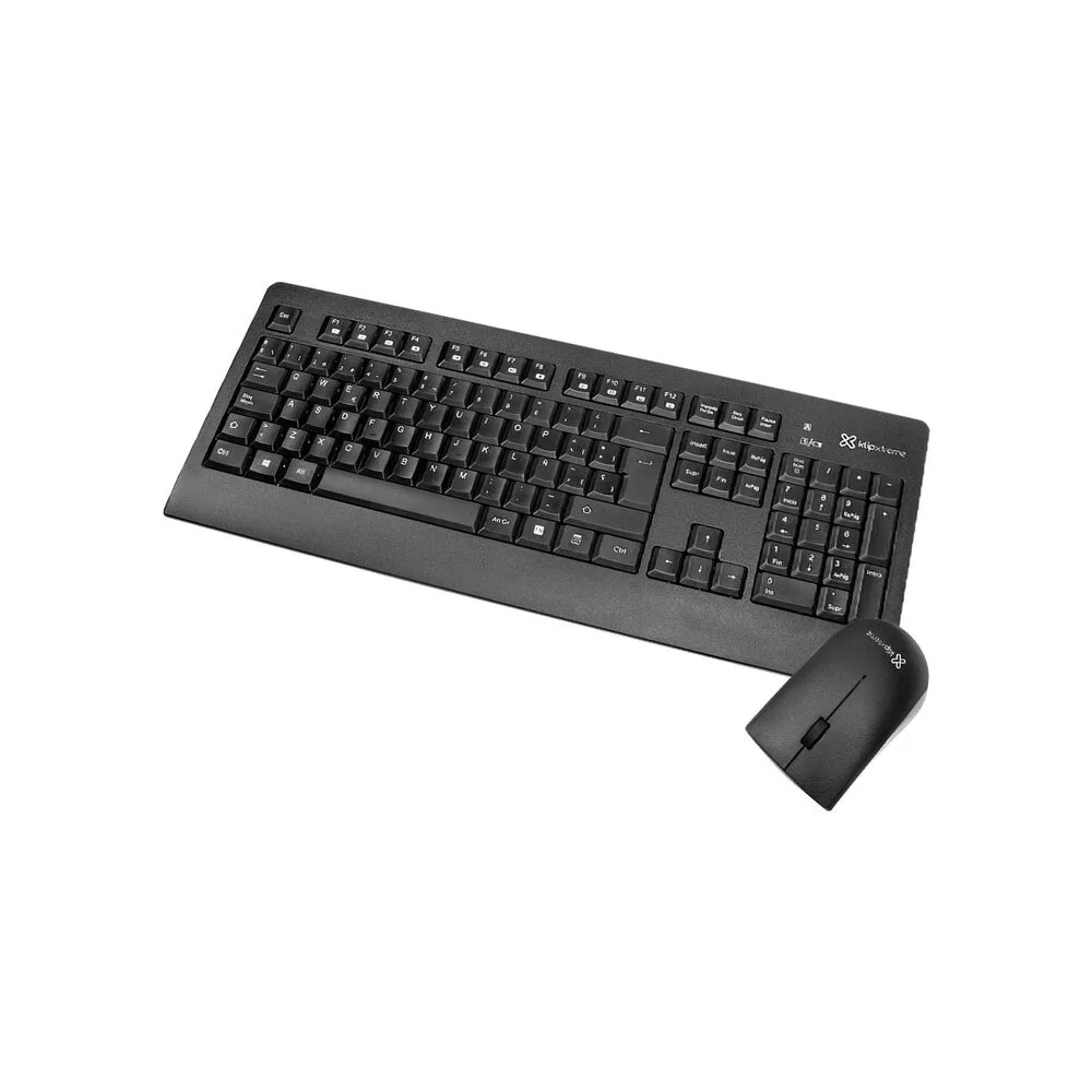 Klip Xtreme KCK-265S – Juego de teclado y ratón – inalámbrico – 2.4 GHz – impermeable